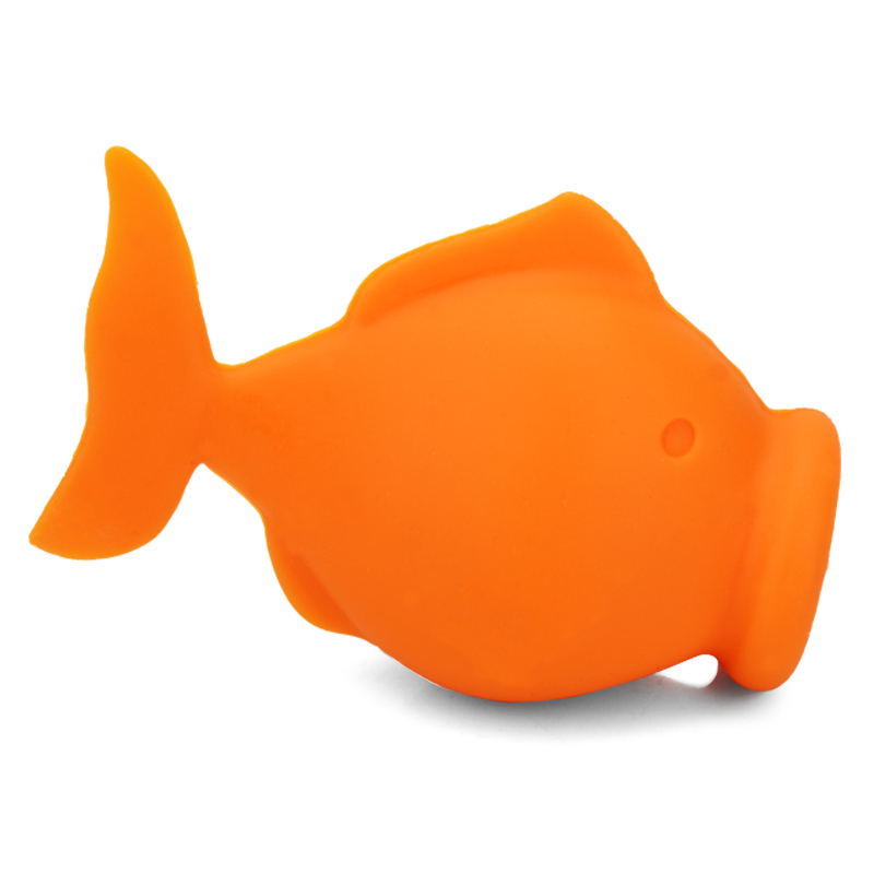 金魚硅膠吸蛋器，硅膠蛋黃蛋清分離器_硅膠用品