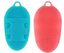 隔熱硅膠廚具刷，手套式廚房清洗刷_硅膠刷