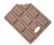 抑菌硅膠材質巧克力牙膠咬咬樂